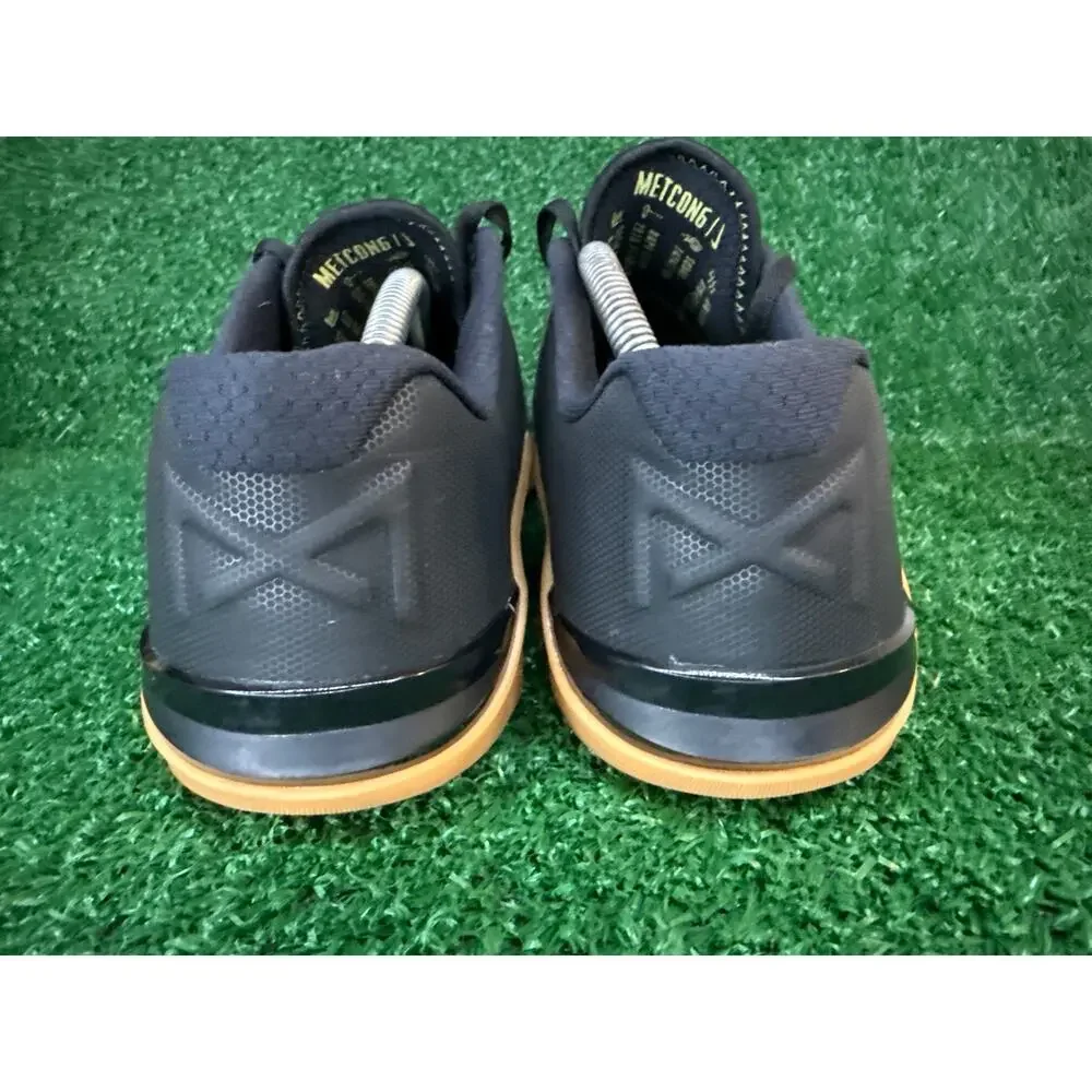 Nike Metcon 6 Mens Shoes Size 11.5 Black Green Camo CrossFit Training Sneakers